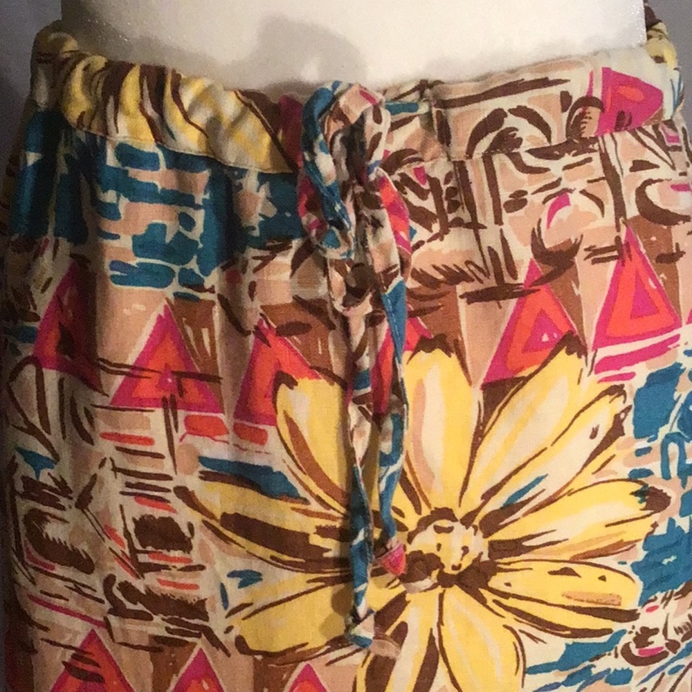 CHOICES LINEN plus size skirt